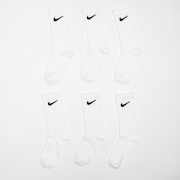 Selected, Nike, 6 PACK - Basic Pack Crew Socks, white