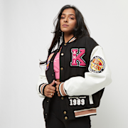 Selected, Karl Kani, Retro Patch Oversized Block College Jacket, black (Sold-out)
