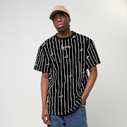 Selected, Karl Kani, Small Signature Logo Pinstripe Tee, black