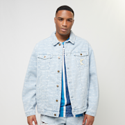 Selected, Karl Kani, OG Denim Wavy Print Trucker Jacket, blue (Sold-out)