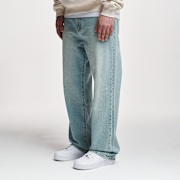 Unselected, 2Y STUDIOS, Adrik Basic Baggy Jeans, blue