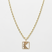 Selected, Karl Kani, OG Charm Helix Chain, gold (Sold-out)
