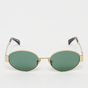 Unselected, Karl Kani, Ovalförmige Sonnenbrille, gold (Sold-out)