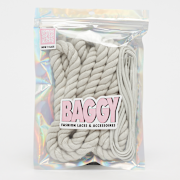 Selected, BAGGY, Rope Laces 14mm Set 140cm, grey (Sold-out)