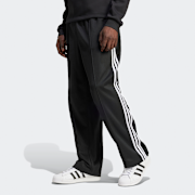 Selected, adidas Originals, Adicolor Baggy Fit Firebird Trackpant, black