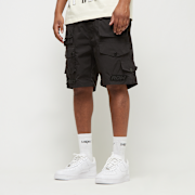 Selected, First Row, Utility Cargo Shorts, black (Sold-out)