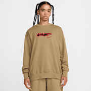 Selected, Nike, Sportswear Breaking Loose French Terry Top, beige