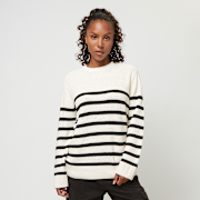 Selected, Urban Classics, Ladies Rib Striped Sweater, beige