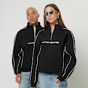 Selected, Love Scars, Piping Half Zip Sweater, black