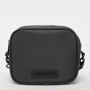 Selected, Pegador, Rubber Logo Patch Nylon Shoulder Strap Bag, grey