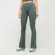 Selected, Nike, Sportswear Chill Knit Mini-Rib Flared Leggings, green (Sold-out)