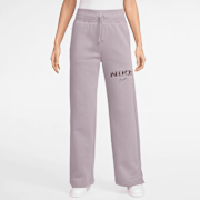 Unselected, Nike, Sportswear Phoenix Fleece High-Rise Logo Wide Pants, purple (Sold-out)