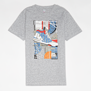 Selected, Mister Tee - Kids, Sneaker Collage Tee, grey