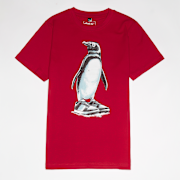 Selected, Mister Tee - Kids, Fancy Penguin Tee, red (Sold-out)