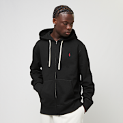 Selected, Polo Ralph Lauren, Long Sleeve-Knit Fullzip Hoodie, black
