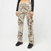 Selected, Smoke Rise, Utility High Rise Straight Pants, camouflage