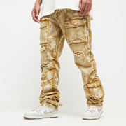 Selected, Smoke Rise, Utility Multi Cargo Colored Jeans, beige (Sold-out)