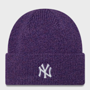 Unselected, New Era, Female Wide Cuff Beanie MLB New York Yankees, purple