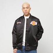 Selected, Mitchell & Ness, NBA Los Angeles Lakers Team Leader Satin Bomber, black (Sold-out)