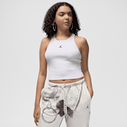 Selected, Jordan, Essential-Tanktop, white