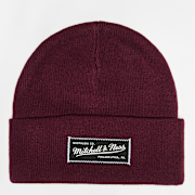Unselected, Mitchell & Ness, Branded Patch Logo Beanie, red