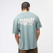 Selected, Dickies, Service Station Short Sleeve Tee, green