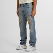 Selected, 2Y STUDIOS, Durga Logo Straight Jeans, blue