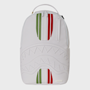 Selected, SPRAYGROUND, Italy Racing Stripes Backpack, white