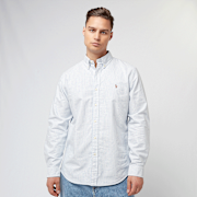 Unselected, Polo Ralph Lauren, Custom Fit Oxford Shirt, blue