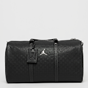 Selected, Jordan, JAM MONOGRAM DUFFLE BAG black,gold, black