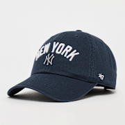 Selected, '47, '47 Clean Up MLB New York Yankees Script, blue