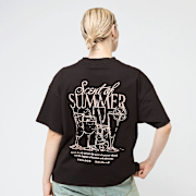 Selected, Pegador, Tapo Heavy Oversized Tee, black