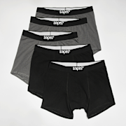 Selected, SNIPES, 5 PACK - Black Tape  Briefs Boxershorts, multi-colour