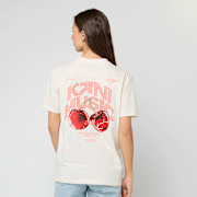 Selected, Karl Kani, Signature Cherry Print Oversized T-Shirt, beige