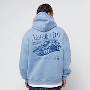 Selected, Another Cotton Lab, Another Day Oversized Hoodie, blue