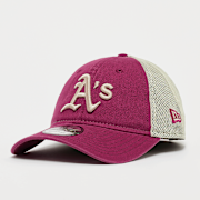 Selected, New Era, 9Twenty Trucker Washed Oakland Athletics, red