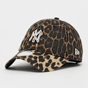 Selected, New Era, FEMALE 9TWENTY Outline Leopard New York Yankees, multi-colour (Sold-out)