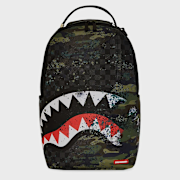 Selected, SPRAYGROUND, CAMO SPLASH DLXSV BACKPACK camouflage, camouflage