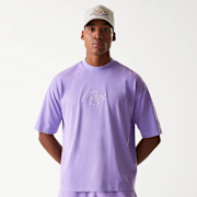 Unselected, New Era, NBA Los Angeles Lakers Washed T-Shirt, purple