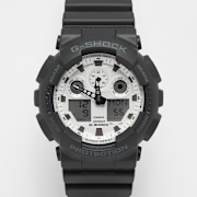 Selected, G-SHOCK, GA-100WD-1AER, black