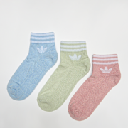 Unselected, adidas Originals, 3 PACK - 3-Stripes Ankle Socks, multi-colour