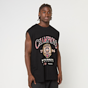 Selected, Mitchell & Ness, NBA CHICAGO BULLS 96 CHAMPION RINGS SLEEVELESS TSHIRT black, black