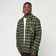 Unselected, Dickies, FOREST CHECK SHIRT cypress, green