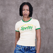 Selected, Sprite x SNIPES, Spice Club Baby Tee, beige