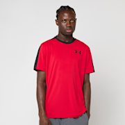 Selected, Under Armour, Heatgear Wordmark Short Sleeve Tee, red