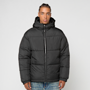 Unselected, Urban Classics, Shiny Puffer Jacket With Hood lightasphalt, black