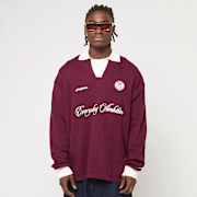 Selected, Pegador, Yemo Regular Longsleeve Knit Trikot Maroon Red, red