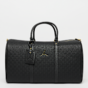 Unselected, Jordan, JAM MONOGRAM DUFFLE BAG black,gold, black