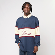 Selected, Karl Kani, Kani Stripe Rugby Shirt, blue
