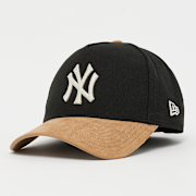 Selected, New Era, 9Forty E-Frame Suede Visor MLB New York Yankees, black